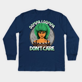 Don't Care Kids Long Sleeve T-Shirt